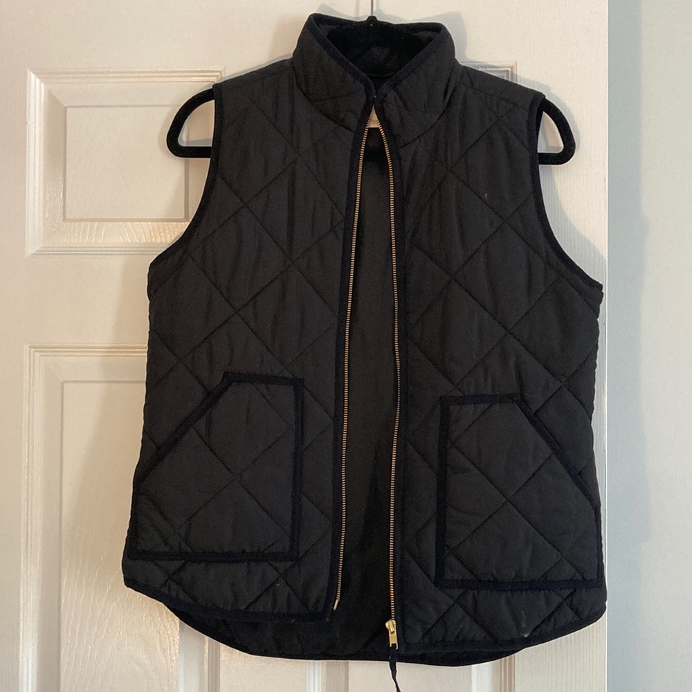 J.Crew black vest